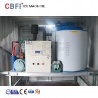 Quality 1mm - 2mm Thickness Flake Ice Machine With Germany Compressor for sale