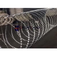 Quality Stainless Steel Concertina Coils Wire Security Fencing Wire Border Protection Using for sale
