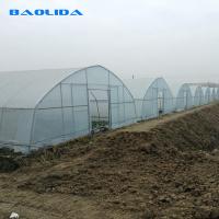 China High Hoop Tunnel Polyethylene Film Greenhouse For Agriculture factory