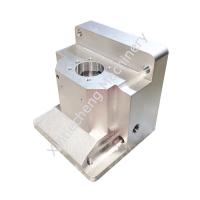 Quality XTC Silver Custom Aluminum CNC Parts Bearing Box For Medical Device for sale