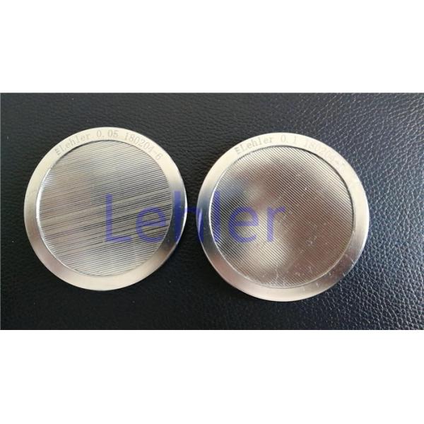 Quality Round Framed Stainless Steel Screen , 50 Micron Wedge Wire Screen ISO9001 for sale