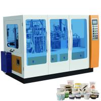 China 150-380g/M2 Craft Paper Bowl Making Machine Intelligent Take Away Pack Making Machine factory