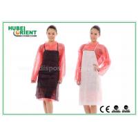 China Medical Non-Woven Disposable Aprons For Hospital Or Food Processing/One Time Use PP Aprons factory
