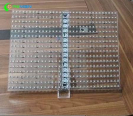China Indoor SMD Transparent LED Display , Flexible Glass Transparent LED Panel Full Color factory