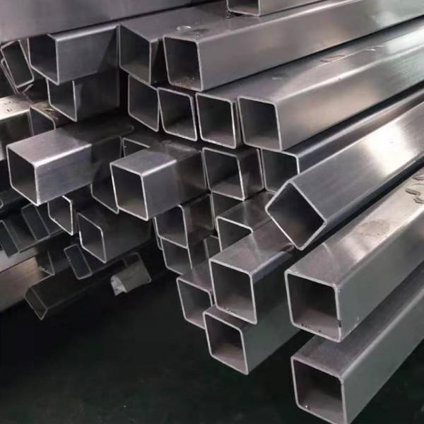 Quality Cold Drawn SS304 Stainless Steel Tube Square Pipe With High Toughness for sale