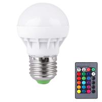 China 12V RGB Dimmable LED Light Bulbs Remote Control Energy Efficient factory