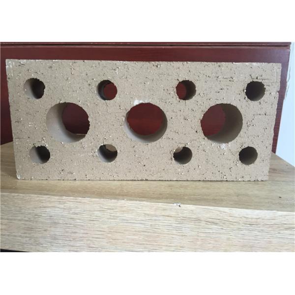 Quality Low Water Absorption Hollow Clay Brick , Hollow Building Blocks For Walls for sale