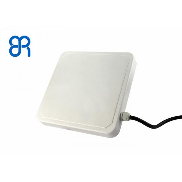 Quality Broad Axial Ratio High Gain RFID Antenna With Cable 258×258×36MM Size for sale