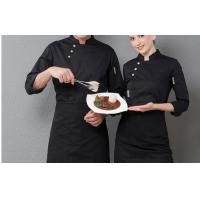 China Designer Chef Uniforms Long Sleeve Tops + Apron Costumes Chef Overalls Kitchen Uniform Restaurant Clothing Cooking Wear factory