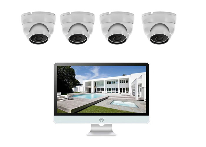 China 4 Channel 8MP Poe Home Security Camera System 1080P Strong Compatible Ability factory