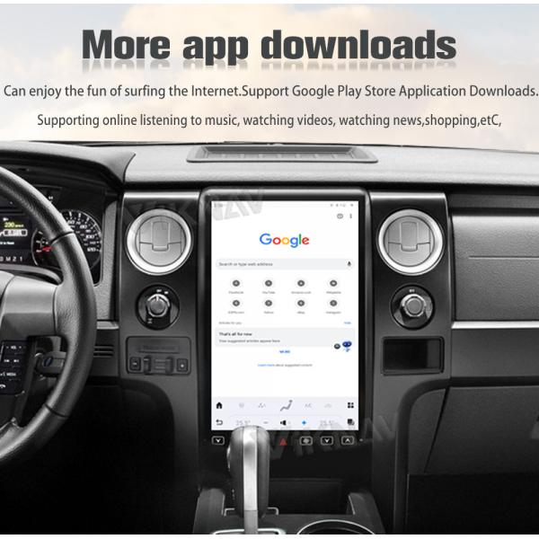 Quality Android 11 Car Radio For Ford F150 2013 - 2014 GPS Autoradio WIFI Carplay for sale