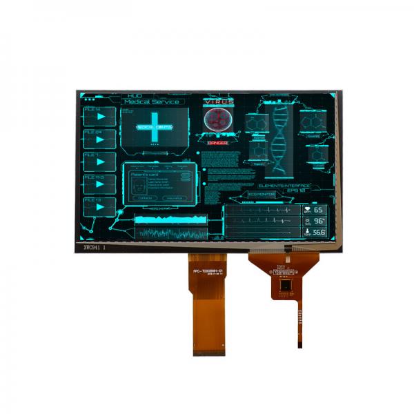 Quality 24bit RGB Interface 9 Inch Tft Display 800x480 With Touch Panel for sale