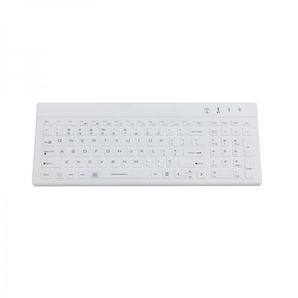 Quality Anti Virus Bluetooth Wireless Silicone Medical Keyboard With 12 Function Keys Numeric Keypad for sale