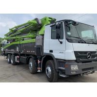 Quality Remanufactured Used Concrete Pump Truck 52m 180M3/H For Zoomlion Beton Actros for sale