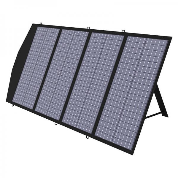 Quality 18VDC Solar Energy System Portable Foldable Solar Panel 4 Folds WIth 200W Solar Power Battery for sale