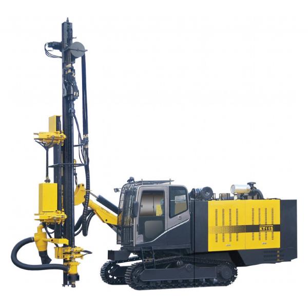 Quality Multi - function integrated crawler drilling rig machine , 36m Depth 135 - 190mm Diameter for sale