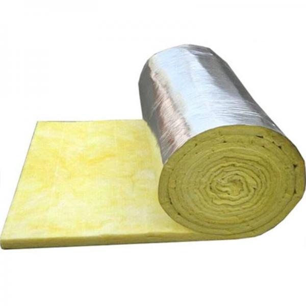 Quality High Density 60kg/M3 Fiberglass Wool Fireproof For Construction Industrial for sale