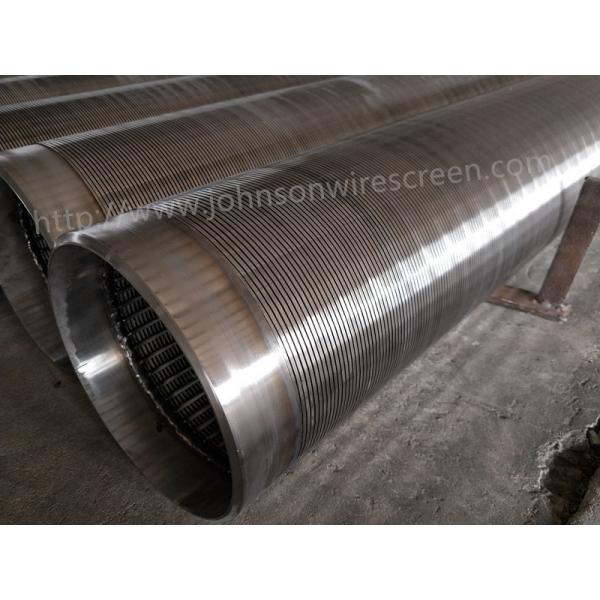 Quality 273mm Diameter Deep Well Water Well Screen 3 Meters Length With Welded Rings for sale