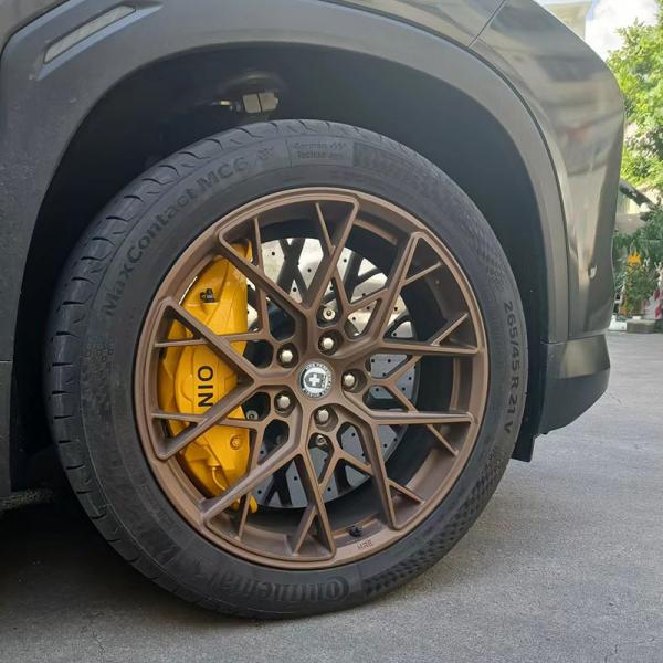 Quality Yellow 10 Piston High Performance Brake Caliper Carbon Ceramic Discs for sale