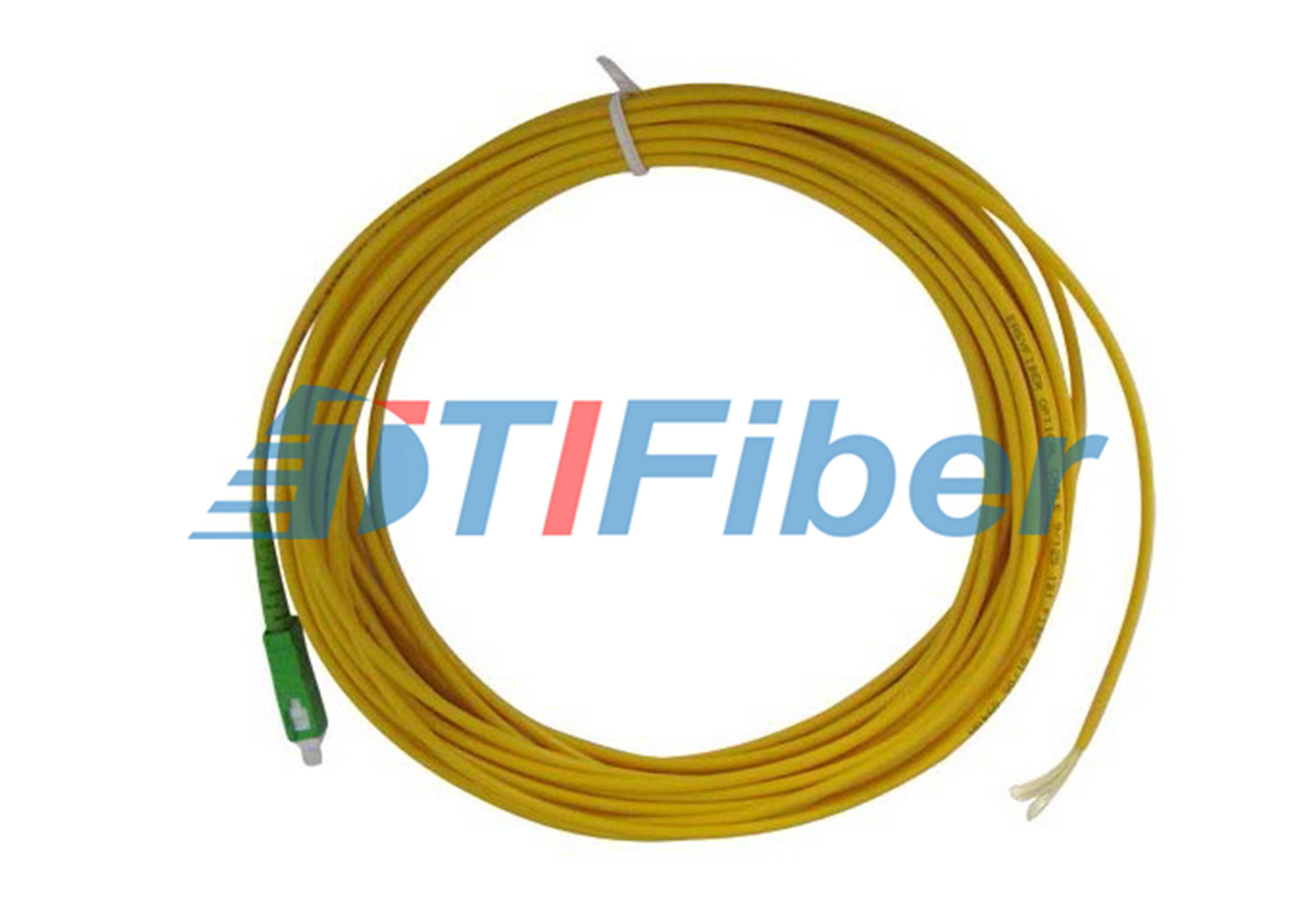 China 2.0mm 3.0mm Fiber Optic Pigtail Simplex , Duplex with ROHS Certificate factory