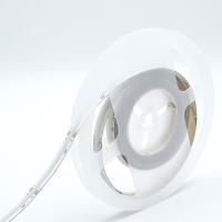 China COB Dotless IP20 RGB Color LED Strip 5m Roll White double PCB factory
