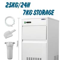 China Commercial Mini Nugget Ice Machine 25kg/24h R134a Bullet Ice Maker factory