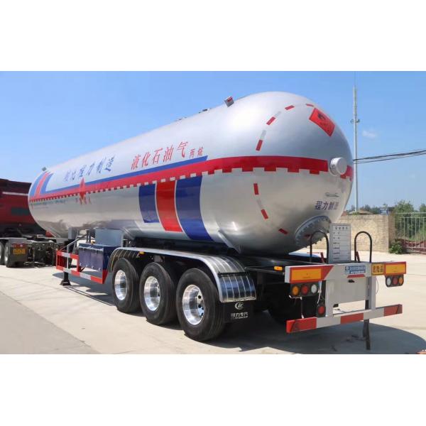 Quality Lightweight Design Fuel Transport Trucks , 30T 62000 Liters Propane Tank Truck for sale