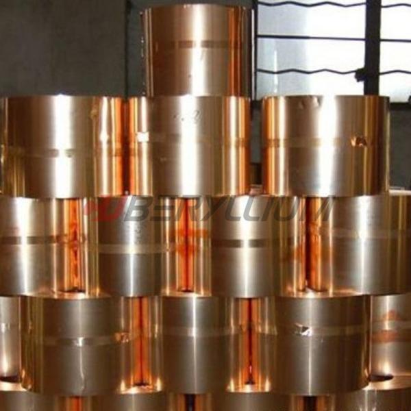 Quality Soft TB00 Beryllium Copper Alloy Strip BrBNT1.9 Qbe1.9 0.3mmx200mm For for sale