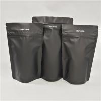 China Custom Black Stand Up Childproof Zip Bags Plastic Pouches Packaging Smell Proof factory