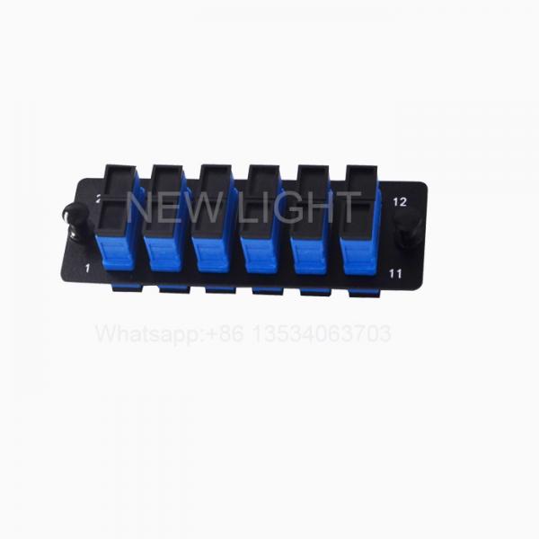 Quality Wall Mount Fiber Optic Patch Panel LC / SC / ST / FC / E2000 Port for sale