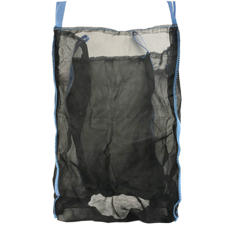 China 1000kg 2% UV  Ventilated Mesh  Big Bags For Packing Firwood  Jumbo Bag factory