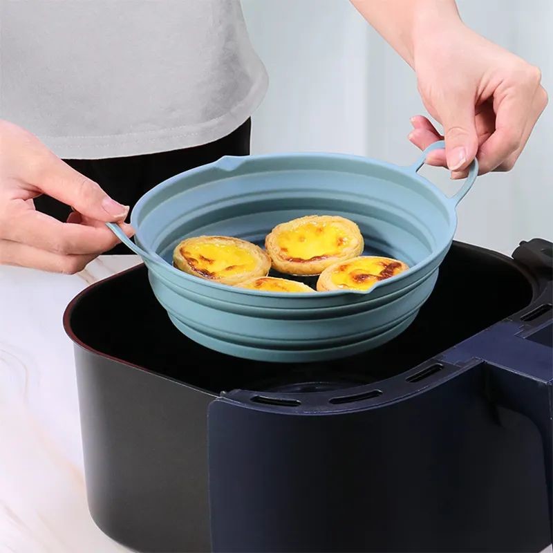China Thickened Silicone Bakeware For Air Fryer Harmless Multipurpose factory