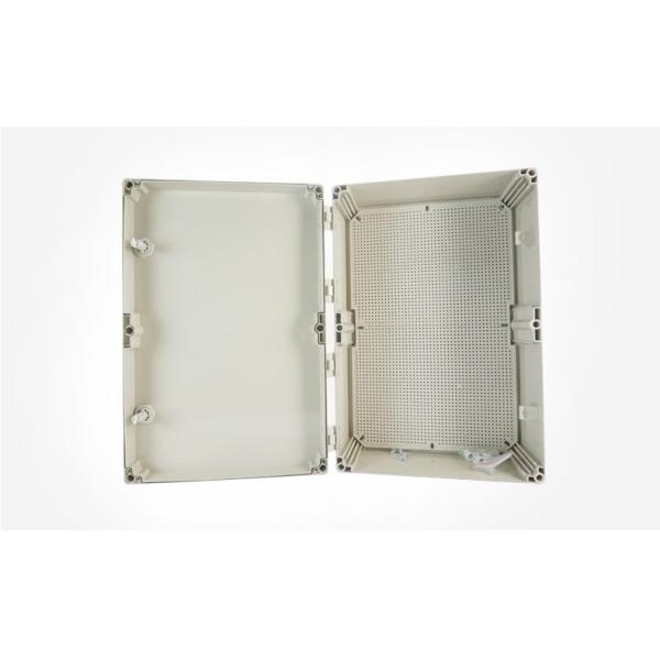 Quality 600x400x195mm Universal Electrical Hinged Plastic Enclosures for sale
