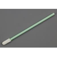 China Small Head 3 Inch Thin Rod Clean Tips Swabs , Cleaning Validation Swabs factory