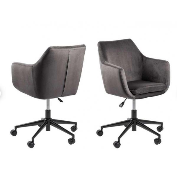 Quality 46.5-57.5cm Upholstered Office Chair With Padded Seat And Comfortable Back for sale