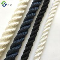 China China Twist 3 Strand Nylon Rope 20mm White Marine Ropes For Sale factory