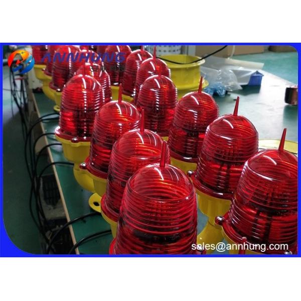 Quality Double Led Aviation Obstruction Light for High Structures and Towers for sale