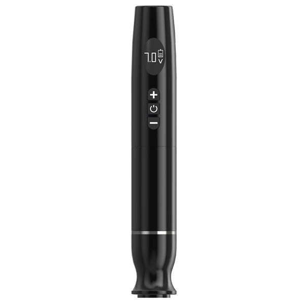 Quality Permanent Makeup Wireless PMU Pen Black Color With LCD Screen for sale