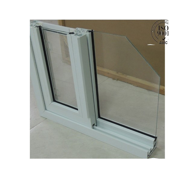 Quality Fixed Ventilator UPVC Sliding Window And Door With Grill Mosquito Mesh for sale