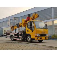Quality 21m Bucket Aerial Work Platform Truck 200kg Telescopic High Altitude Working Truck for sale