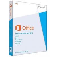 China Instant Download Microsoft Office 2013 Retail Box Home And Business Key factory