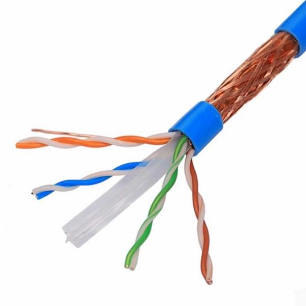 Quality Network Cat6 Cable 1000ft SFTP Bare Copper 23 Awg Ethernet Cable for sale