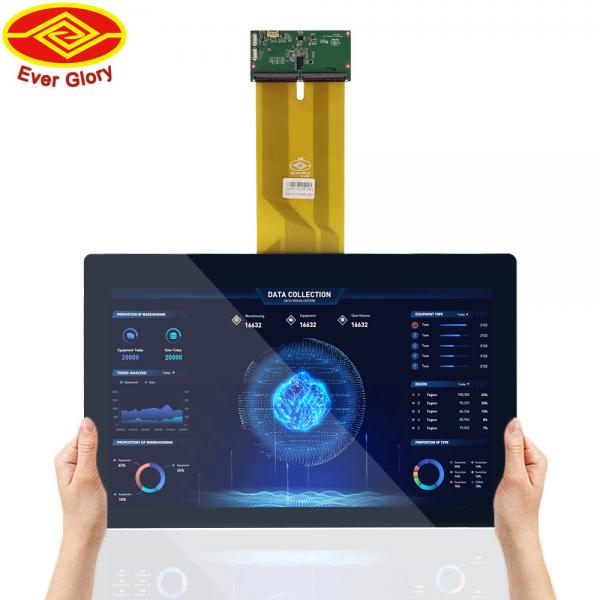 Quality 17.3 Inch Capacitive Touch Screen Display Panel With USB RS232 I2C Interface 10 Points for sale