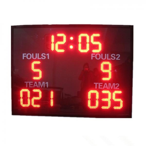 Quality High Brightness LED Basketball Scoreboard 8'' Inch Digit Height With Stand for sale