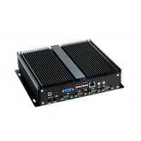 China Black Shell Mini Embedded Industrial PC With Intel I3/I5/I7 Processor factory