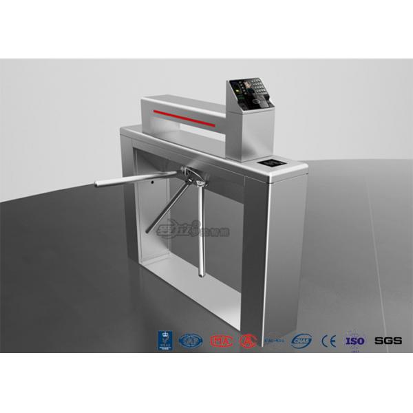 Quality Entry Systems Access Control Turnstiles with Led Display , Road Barcode Electric for sale