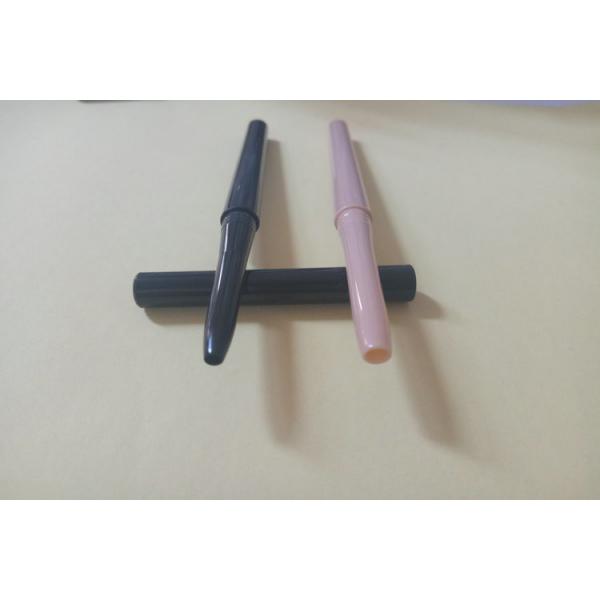Quality Black / Pink Lipstick Pencil Packaging Beautiful Shape ABS Plastic Material for sale