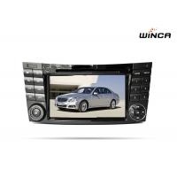 China Gps navigation car audio android 6.0 Mercedes E Class radio dvd with wifi rearview camera factory