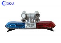 China Emergency Police LED Red And Blue Strobe Light Bar IP66 With HID PTZ Camera factory