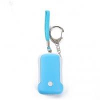 China Blue Self Defence Keychain Personal Alarm With Led Light 3*LR44 factory